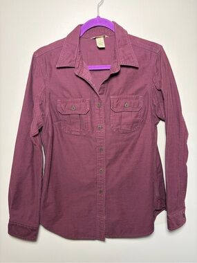 Duluth Trading Co. Heavy Duty Cotton Button Down